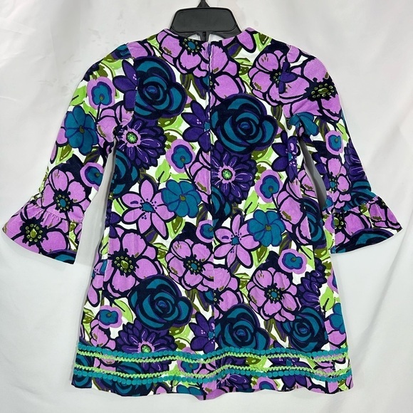 Hartstrings floral corduroy dress size 5 - Picture 6 of 8